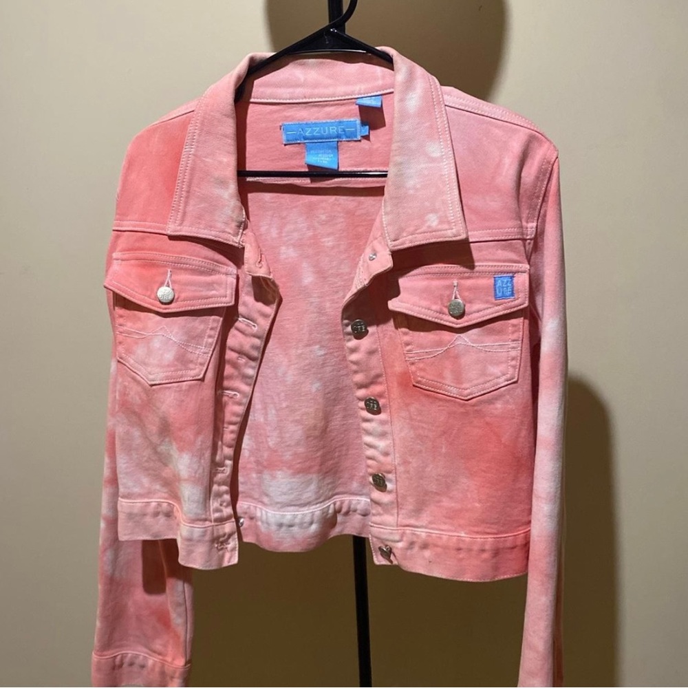 Pink, jean jacket